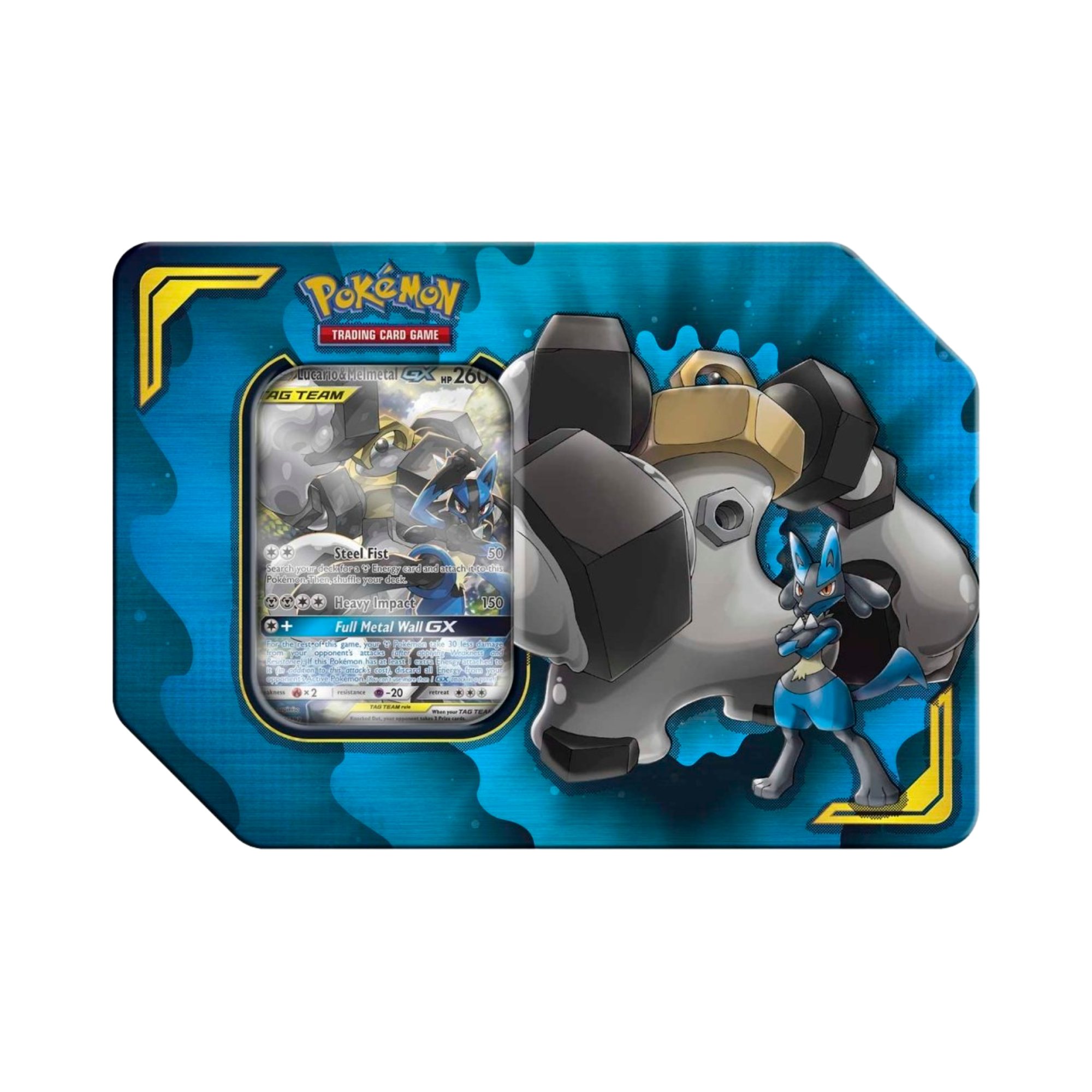 Power Partnership Tin [Lucario & Melmetal GX]