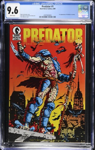 Predator #1 1989 - CGC 9.6