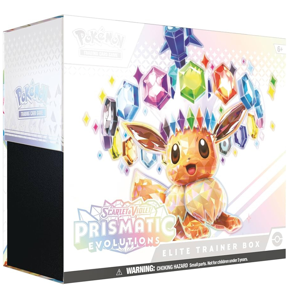 Pokemon - Scarlet and Violet - Prismatic Evolutions Elite Trainer Box