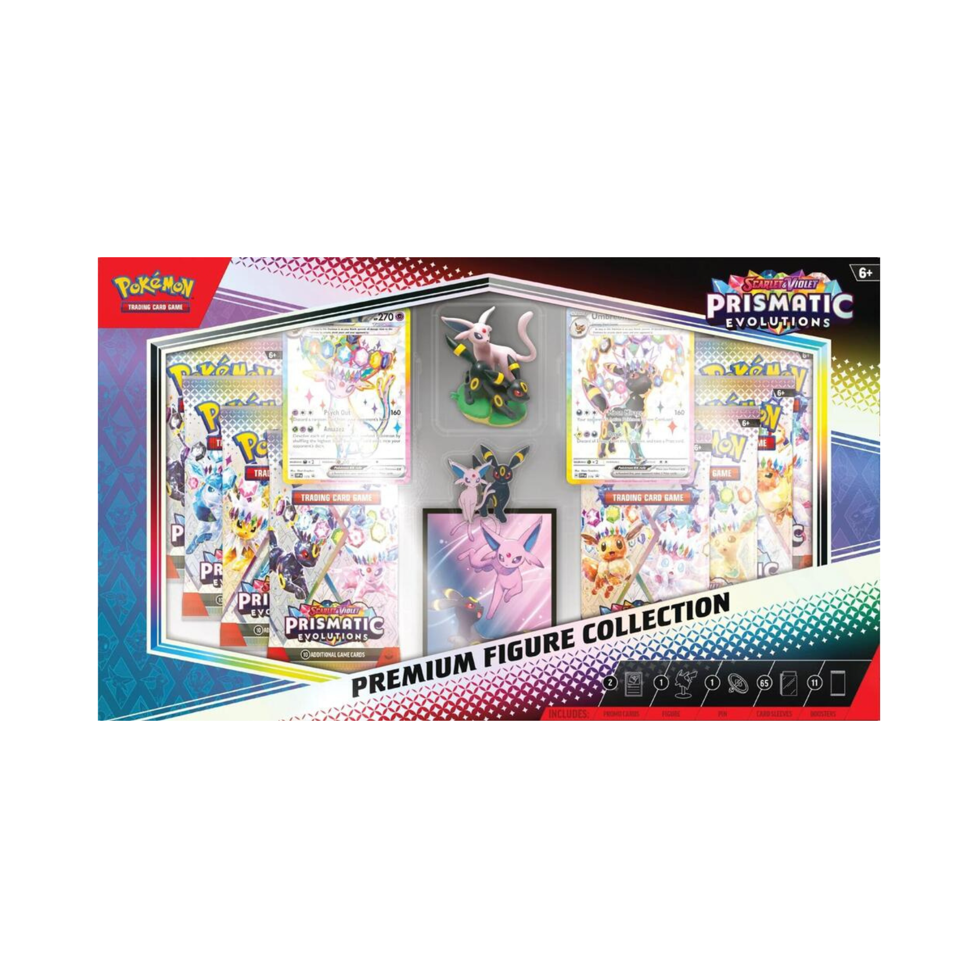 Prismatic Evolutions Premium Figure Collection Box [DAMAGED]