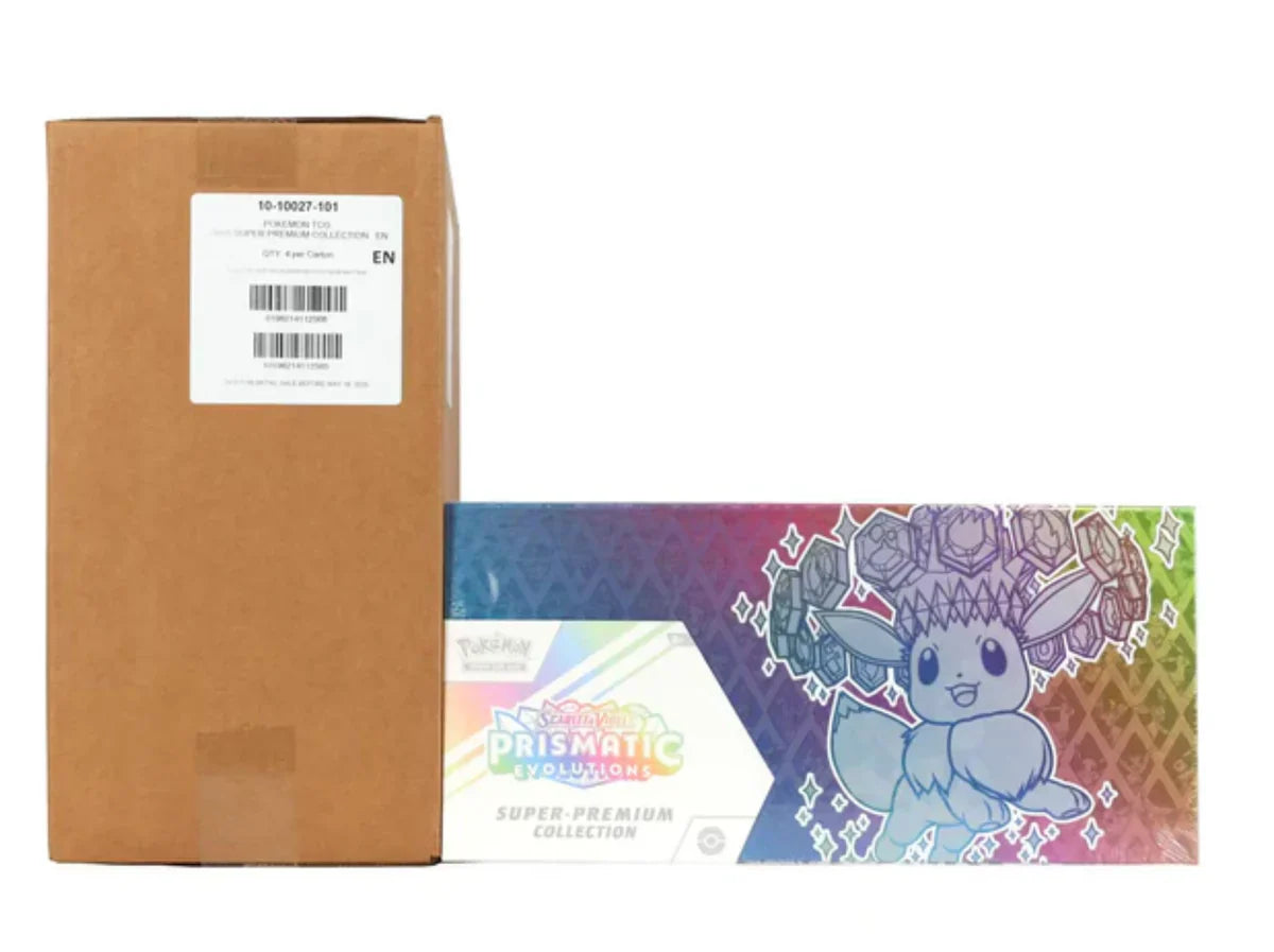 Pokémon TCG - Scarlet & Violet - Prismatic Evolutions - Super Premium Collection Sealed Case