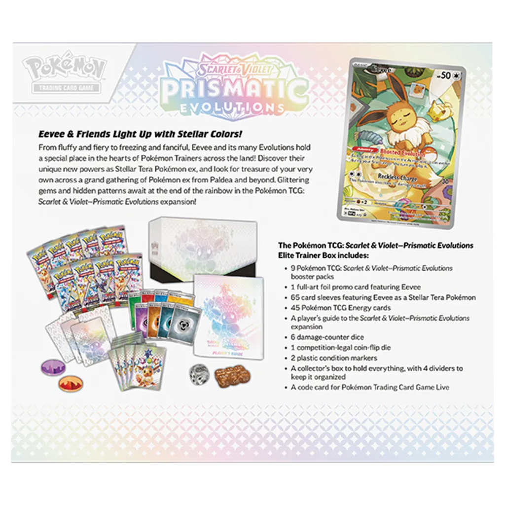 Scarlet & Violet: Prismatic Evolutions - Elite Trainer Box