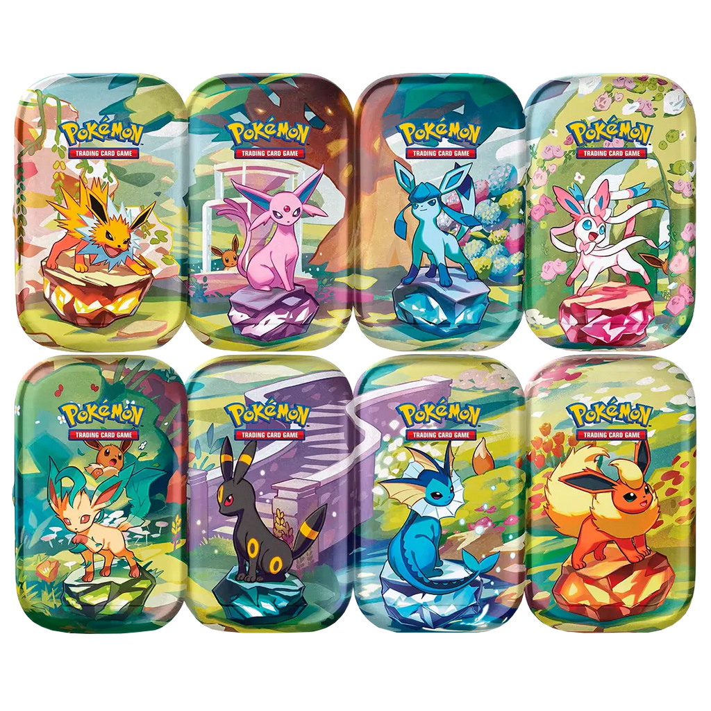 Scarlet & Violet: Prismatic Evolutions - Mini Tins [Set of 8]