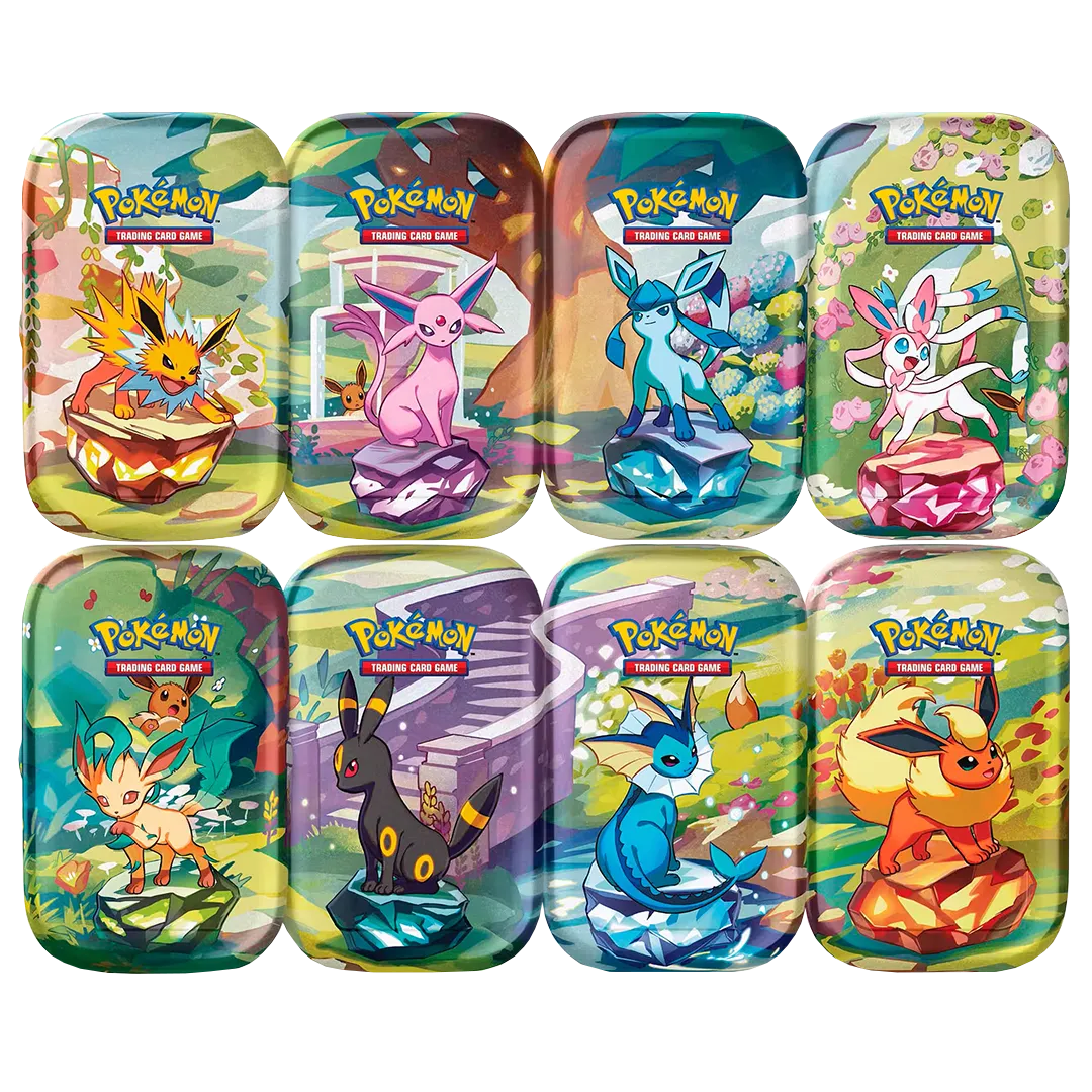 Scarlet & Violet: Prismatic Evolutions - Mini Tins [Set of 8]
