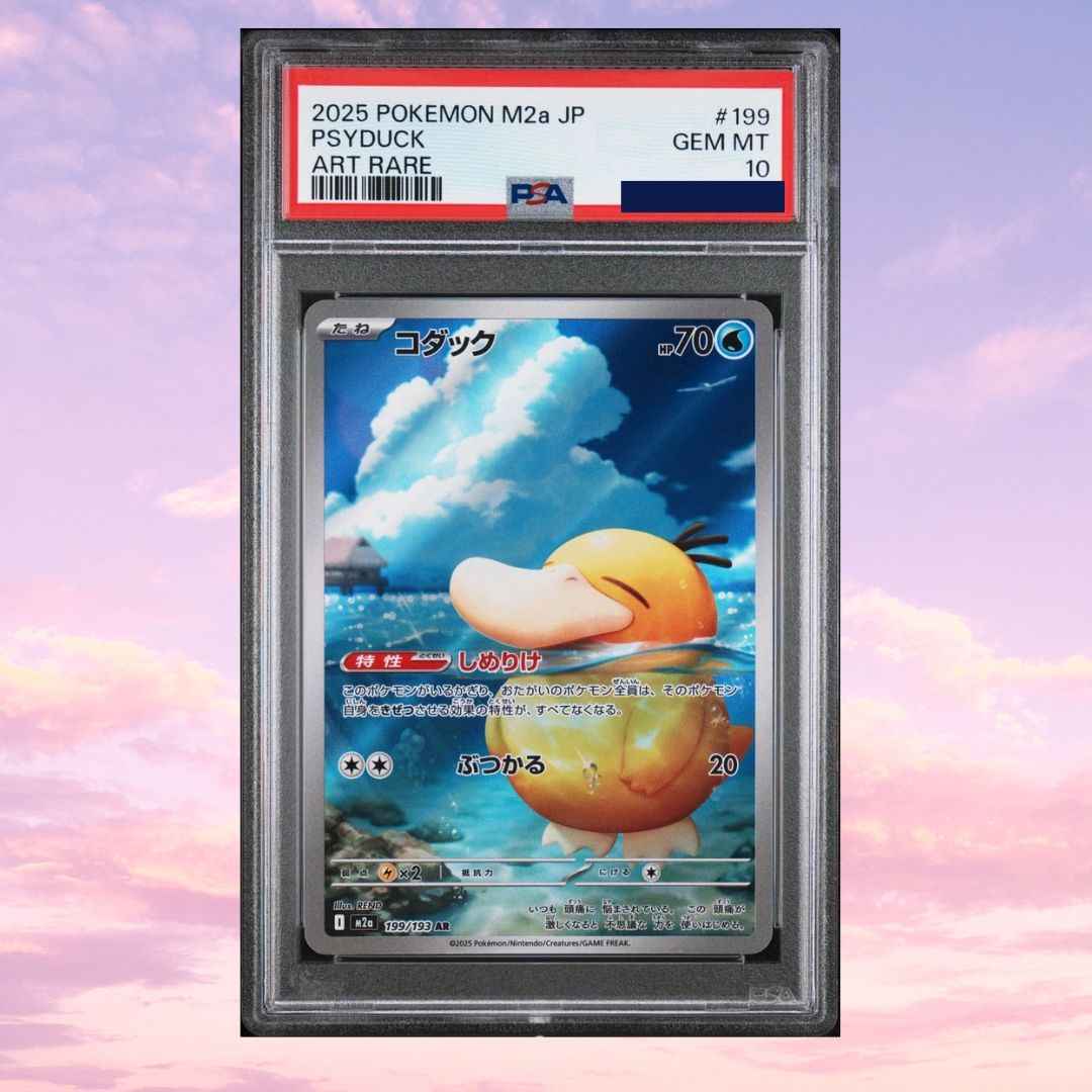 Pokemon Psyduck 199/193 Mega Dream ex Japanese PSA 10