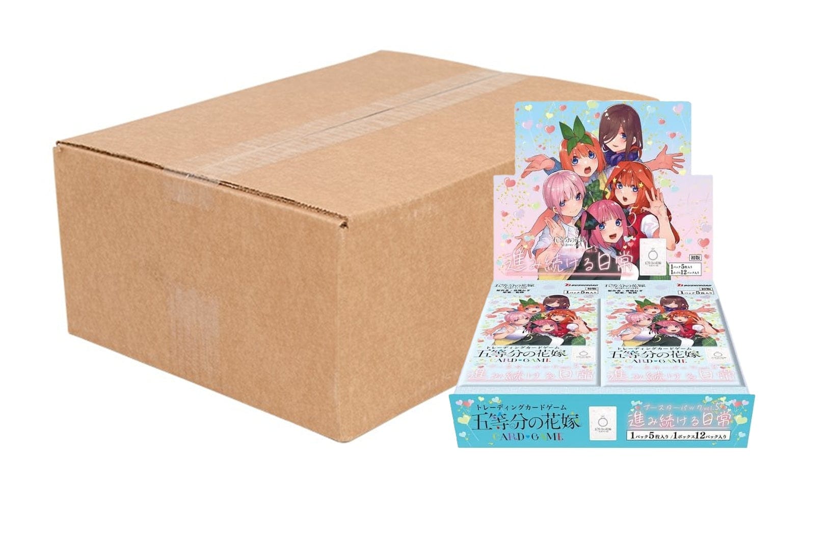 Quintessential Quintuplets TCG: Susumitsudzukeru Nichijoo Vol. 5 (Japanese) [x12] Booster Case
