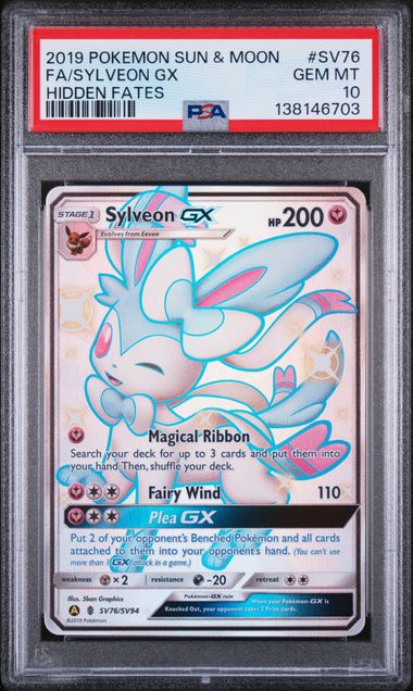 Sylveon GX #SV76 PSA 10
