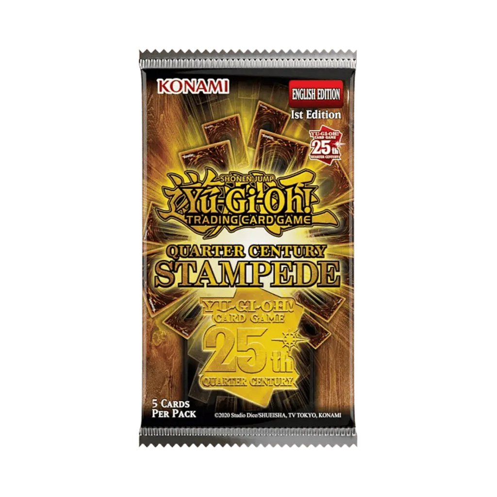 Quarter Century Stampede Booster Box Display