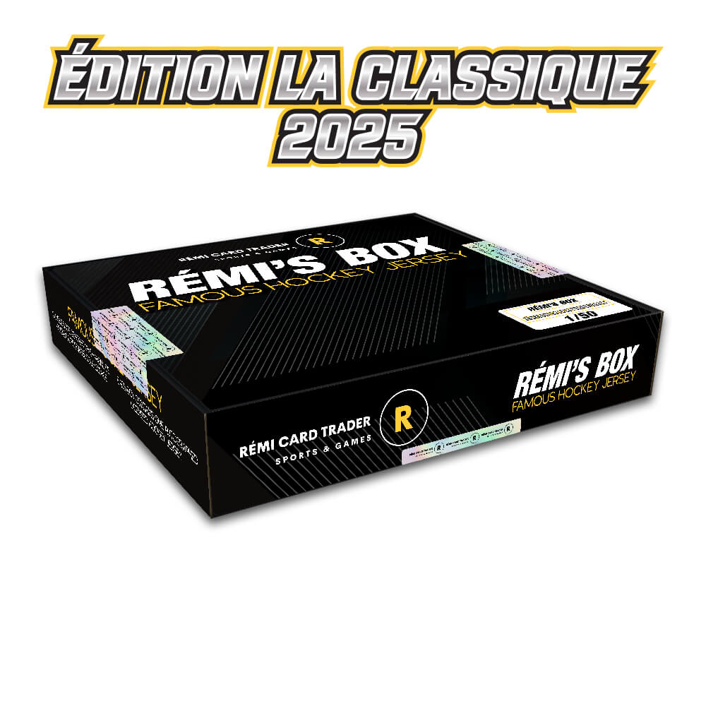 Rémi's Box Famous Hockey Jersey - Édition La Classique Rémi Card 2025