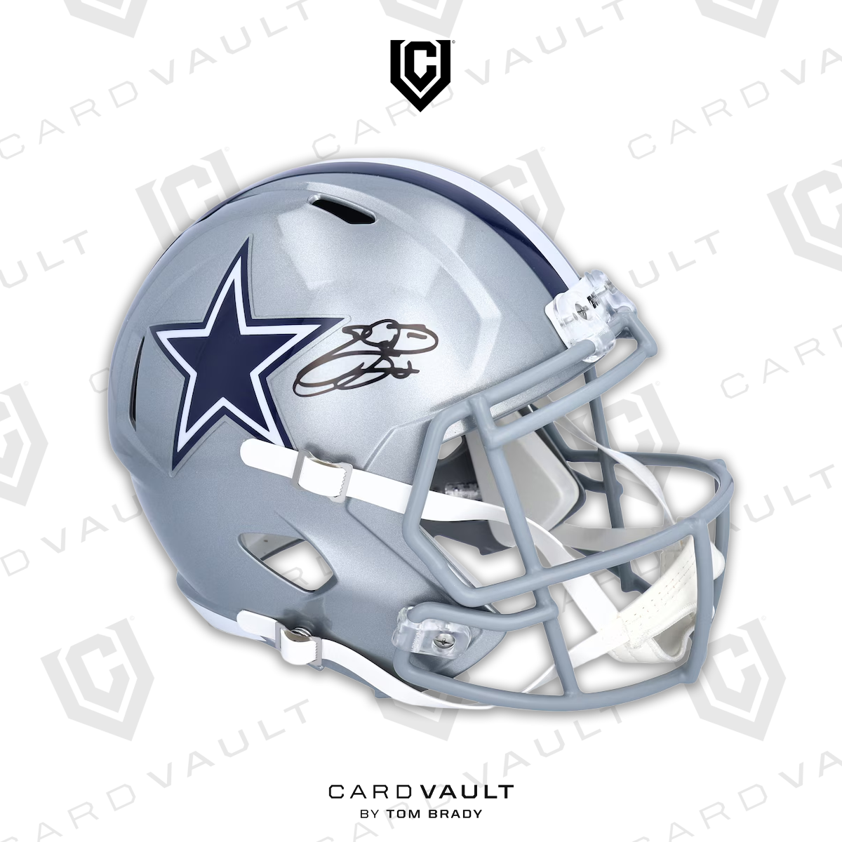 Emmitt Smith Dallas Cowboys Fanatics Authentic Autographed Riddell Speed Replica Helmet