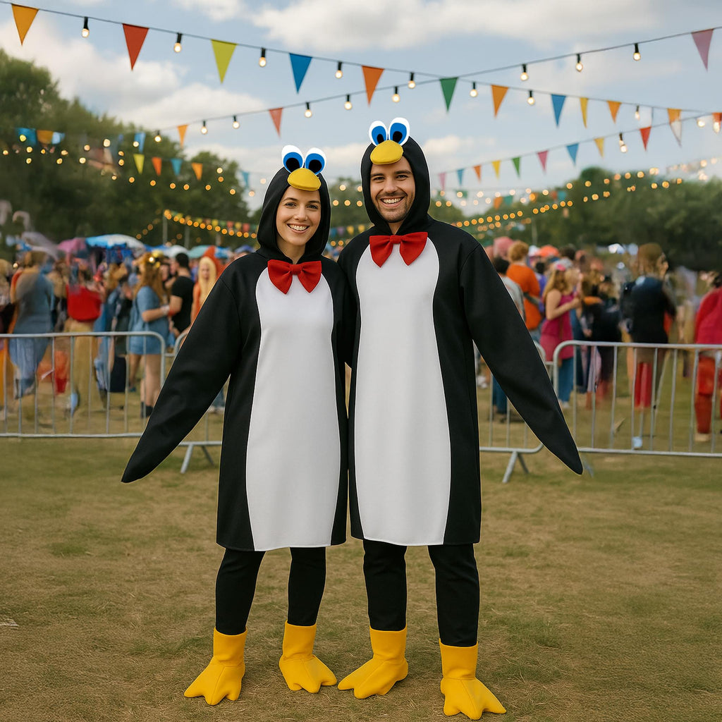 Penguin Adult Group Costume Set of 4