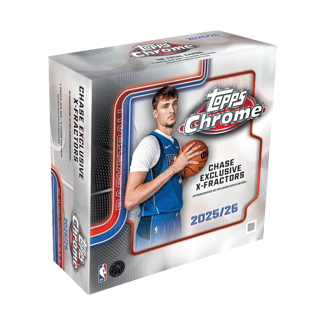 2026 TOPPS CHROME BASKETBALL MEGA BOX
