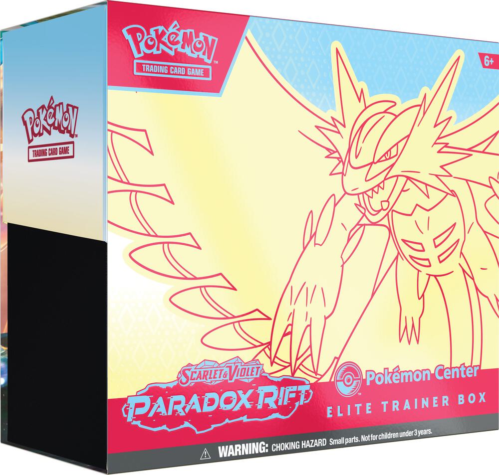 Pokemon Paradox Rift Elite Trainer Box - Roaring Moon (Pokemon Center Exclusive)