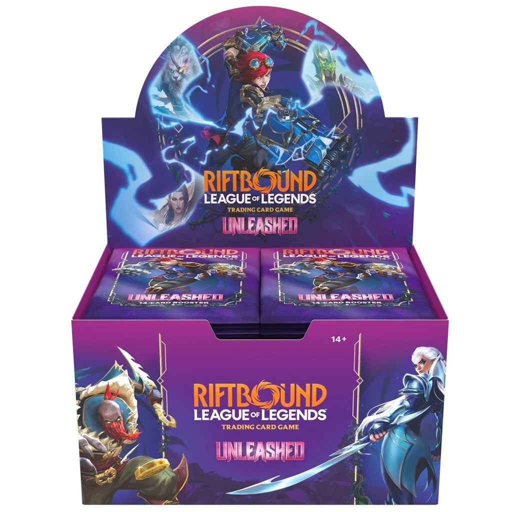 Riftbound League of Legends TCG: Unleashed Booster Box - 24 Packs