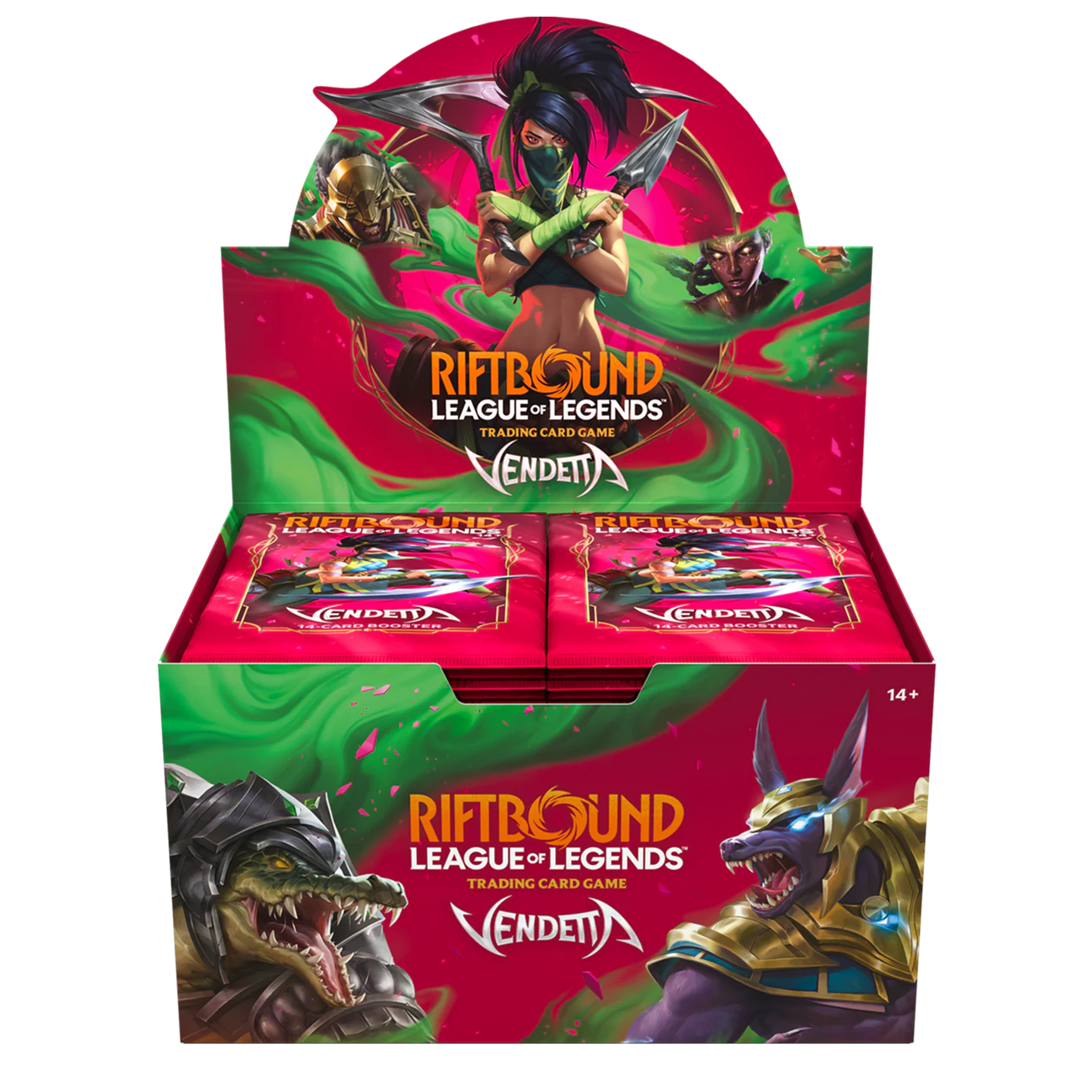 Riftbound: League of Legends TCG - Set 04 - Vendetta - Display Case (6x Booster Boxes)