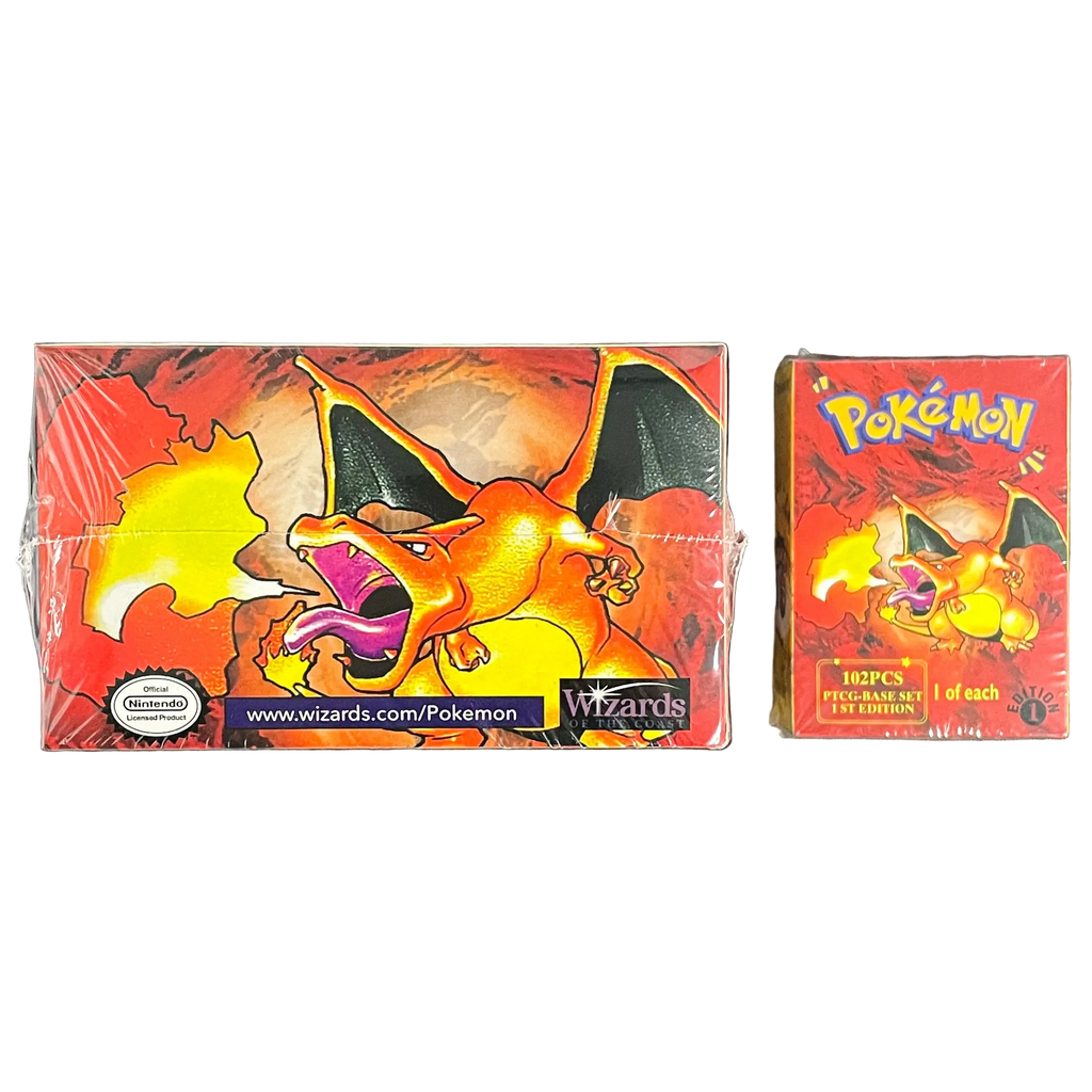 Pokémon Trading Cards Box Set 1ST Edition. Unlimited Edition
