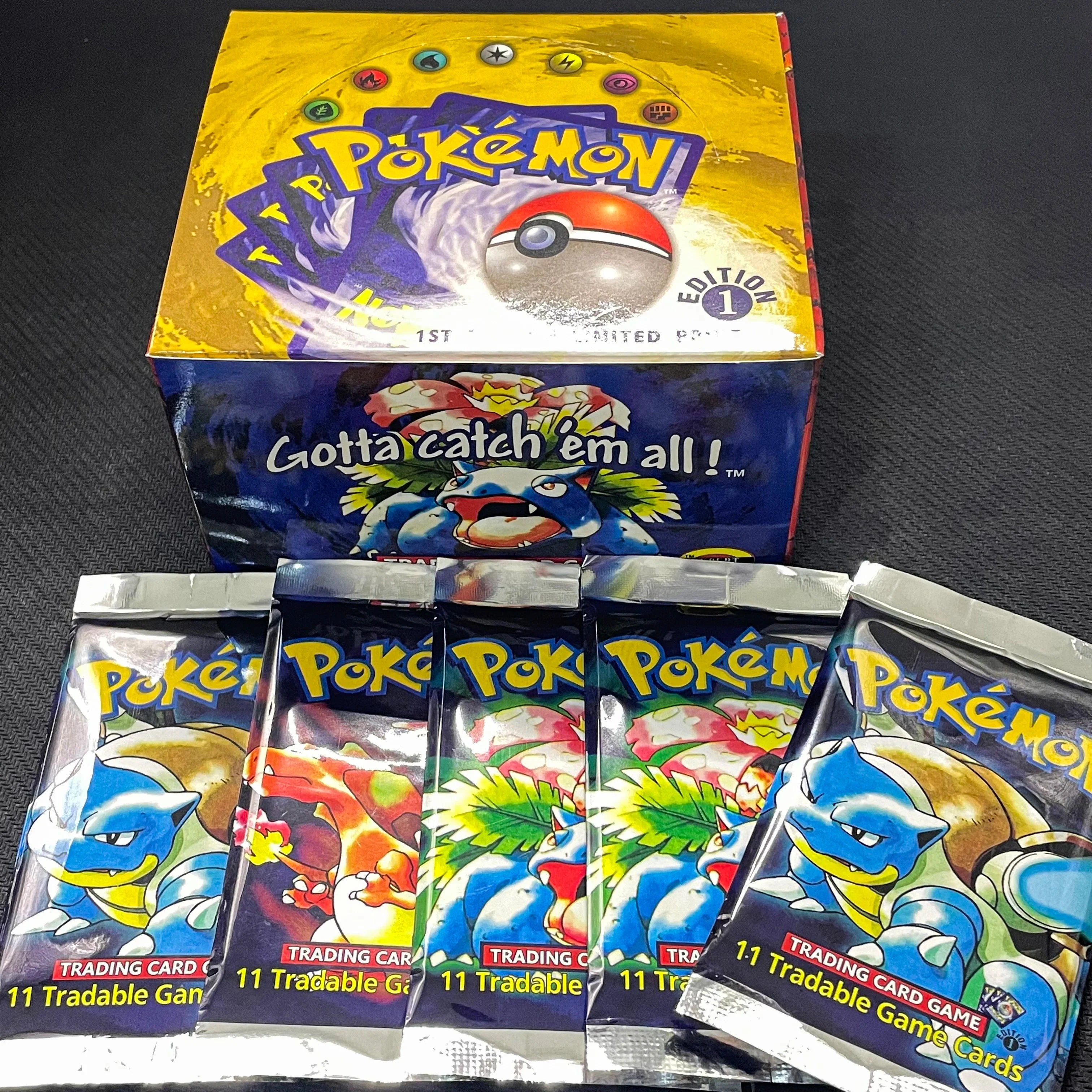 Pokémon Trading Cards Box Set 1ST Edition. Unlimited Edition