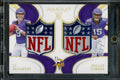 2024 Panini Immaculate J.J. McCarthy/Dallas Turner Dual Rookie NFL Shield 1/1 Vikings