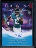 2025 Panini Origins Travis Hunter Rookie Auto Turquoise /25 Jaguars