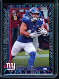 2025 Topps Chrome Cam Skattebo Neon Pulse Rookie Giants