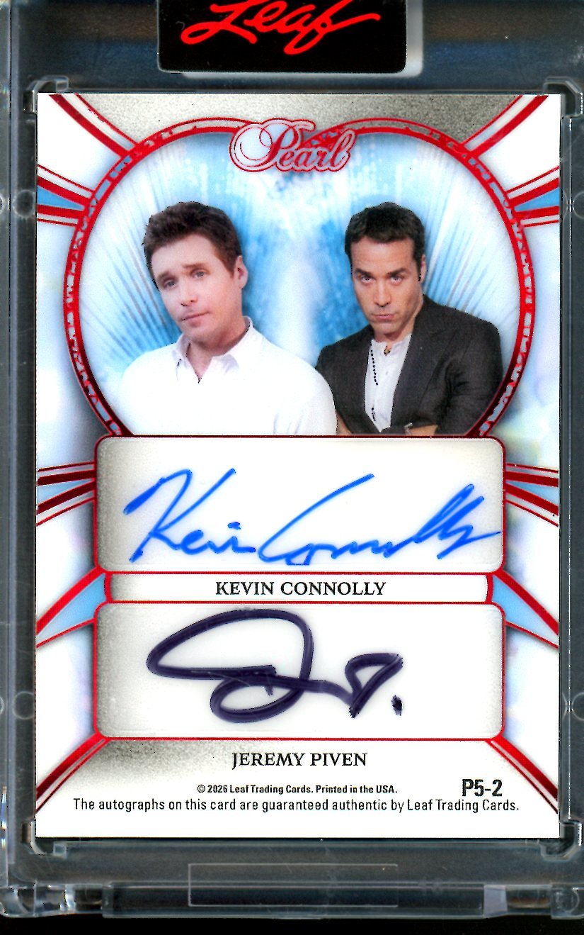 2026 Leaf Pop Century Grenier / Ferrara / Dillon / Connolly / Piven Autographs /2 Entourage