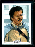 2026 Topps Smugglers Outpost Lando Calrissian Sketch Card Leon Braojos
