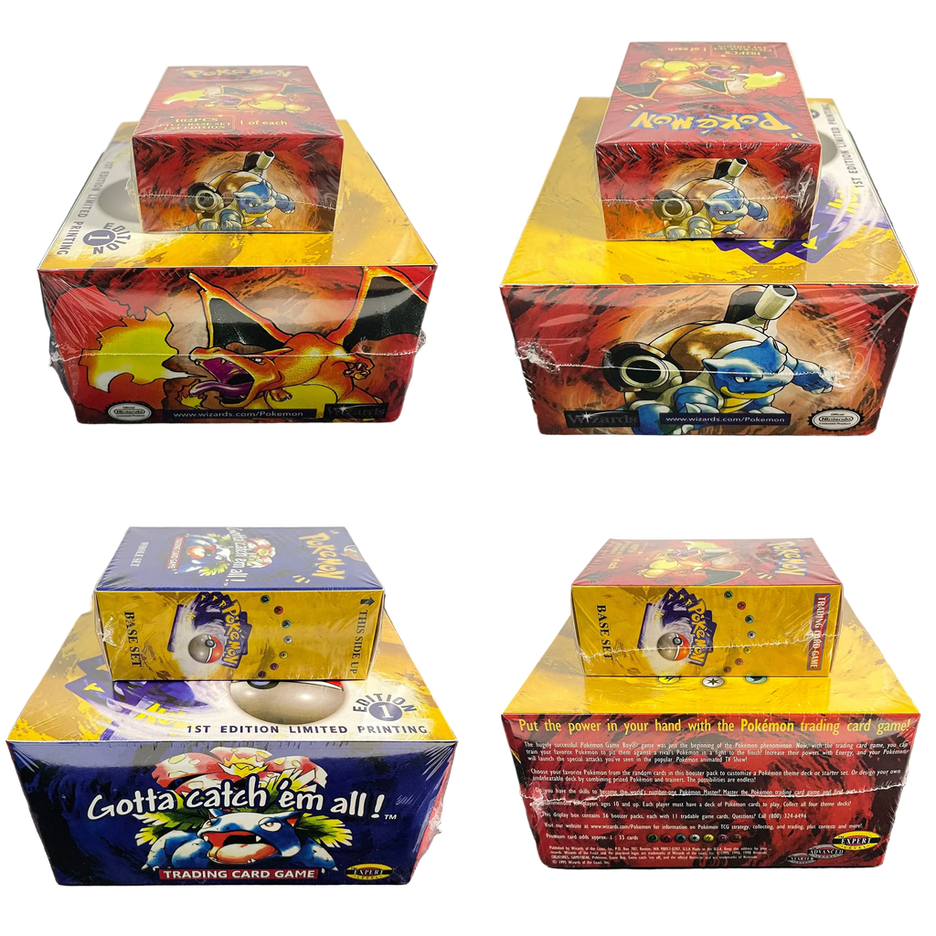 Pokémon Trading Cards Box Set 1ST Edition. Unlimited Edition
