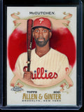 2021 Topps Allen and Ginter Chrome Andrew McCutchen Red Refractor /5 Phillies