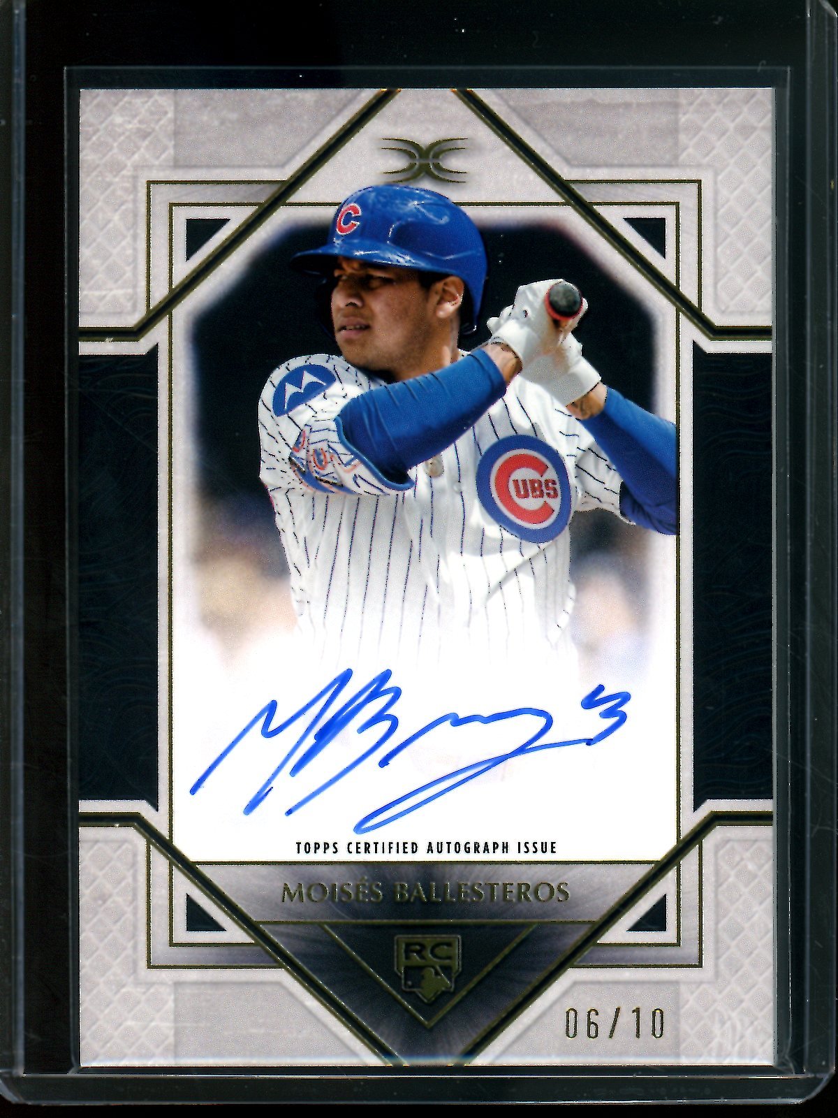 2025 Topps Definitive Moises Ballesteros Rookie Autograph /10 Cubs