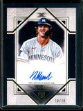2025 Topps Definitive Luke Keaschall Rookie Autograph Black /10 Twins