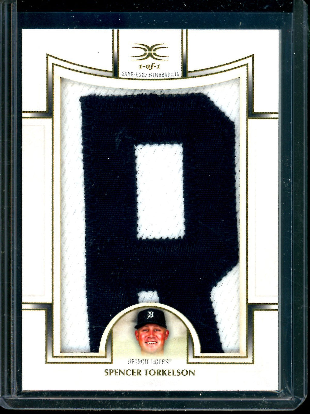 2025 Topps Definitive Spencer Torkelson Nameplate Relic 1/1 #DNC-ST Tigers