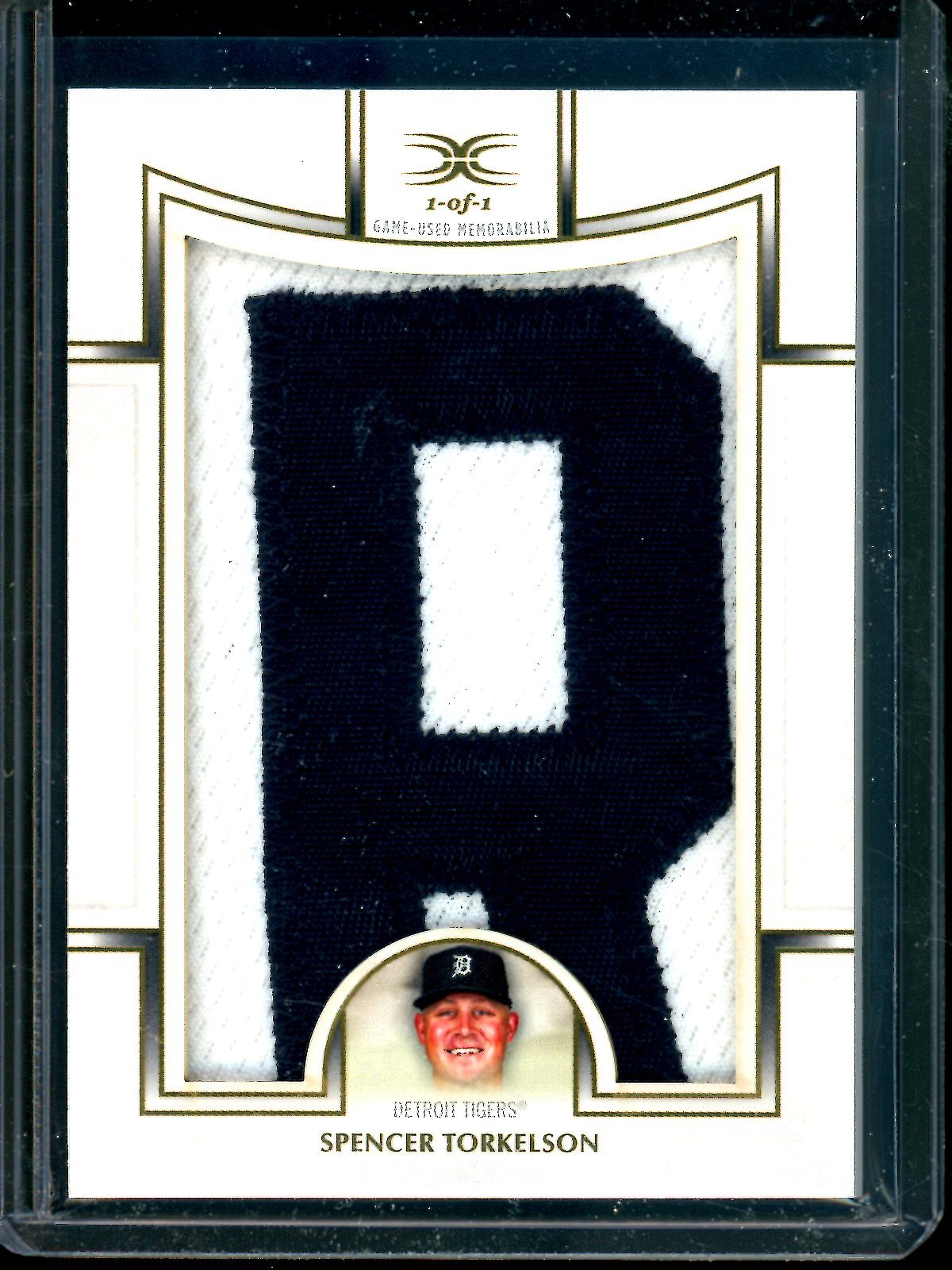 2025 Topps Definitive Spencer Torkelson Nameplate Relic 1/1 #DNC-ST Tigers