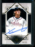 2025 Topps Definitive Hurston Waldrep Black Rookie Autograph /10 Braves