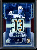 2026 Upper Deck SP Game Used Zdeno Chara NHL Masters Dual Relic /5 "33" Boston Bruins