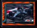 2025 Topps Chrome Kimi Antonelli Raywave Orange Rookie Refractor /25 Mercedes-AMG F1