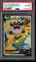 2022 Pokemon Lost Origin Galarian Perrserker 184/196 PSA 10