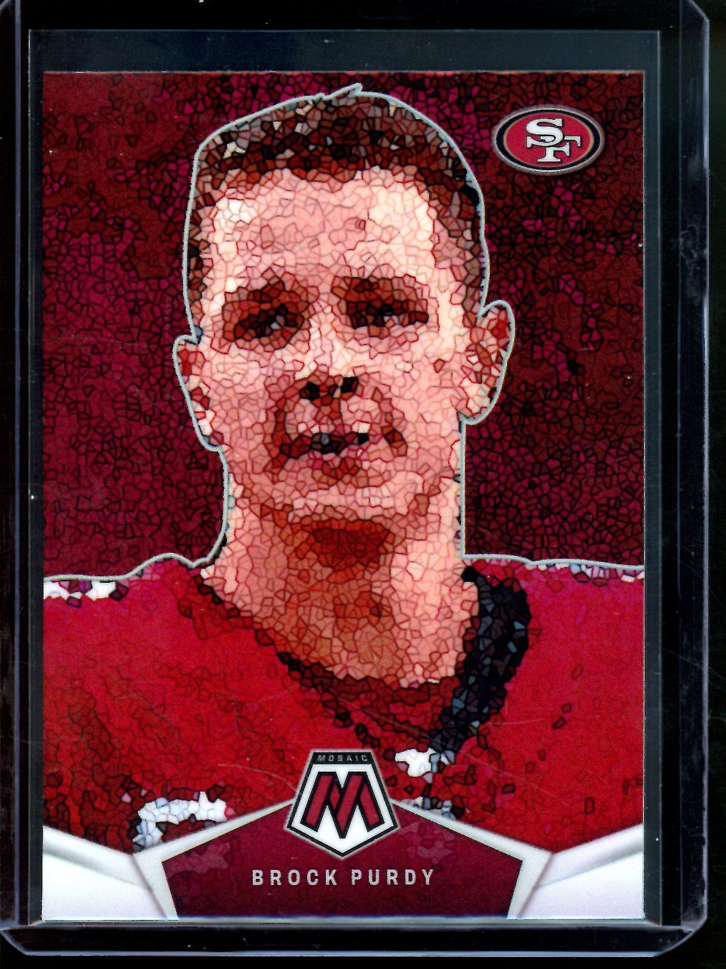 2024 Panini Mosaic Brock Purdy Micro Mosaic Case Hit 49ers