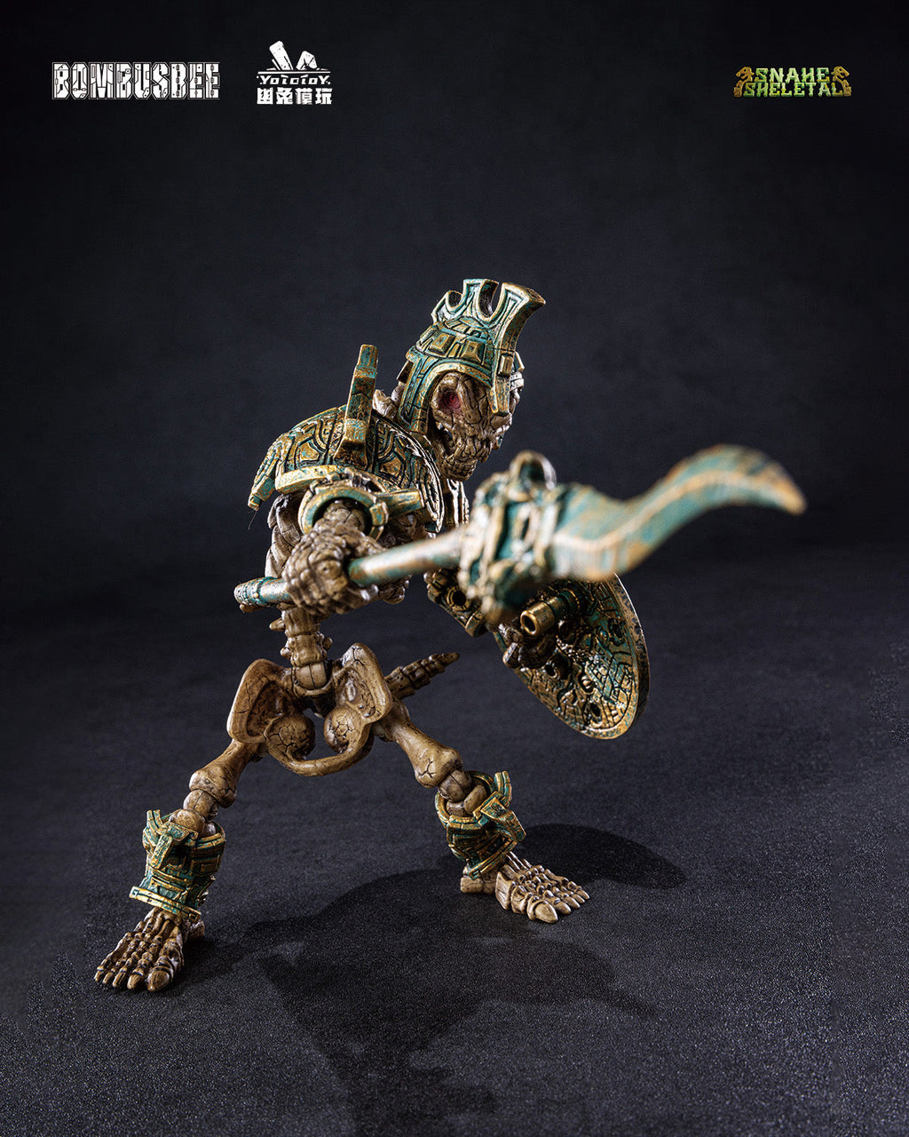 Yototoy SNAKE SKELETAL Series 1/12 Action Figure Set of 3 JAPAN OFFICIAL