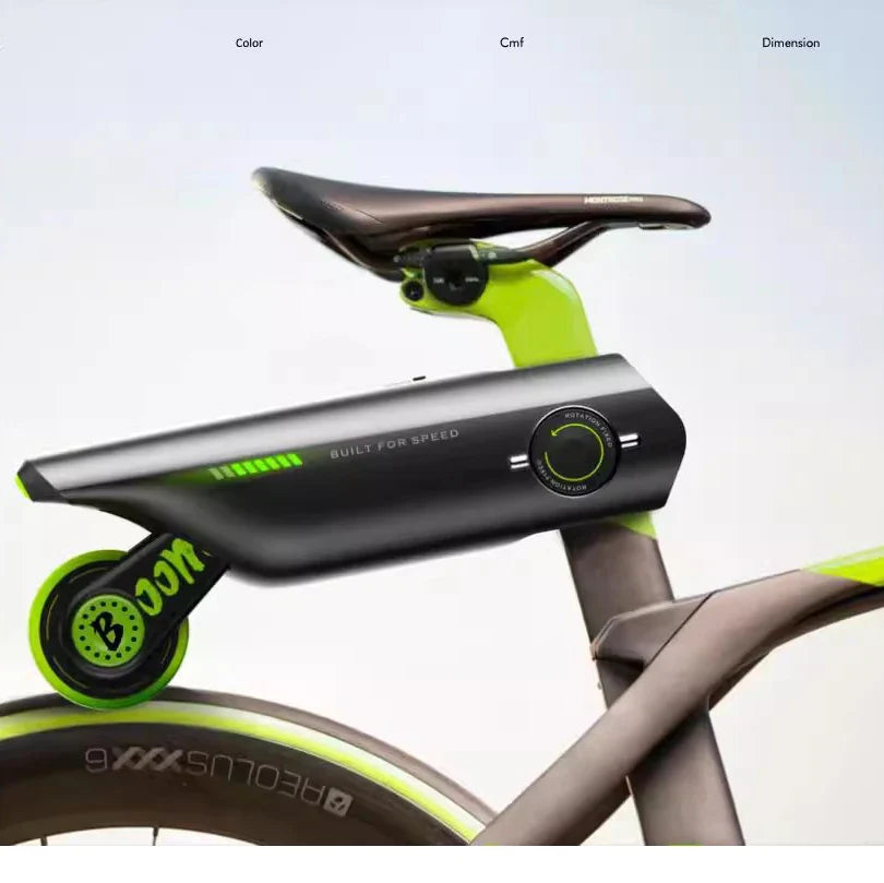 🚴 Electric Bike Conversion Kit – 31-Mile Range, 15.5mph, Tool-Free Install, App Control 🚴