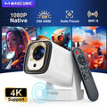 Magcubic Projector HY310 Auto Focus 4K Native 1080P 330ANSI Android11 5W Speaker Air Mouse Voice Assistant Upgrated HY300