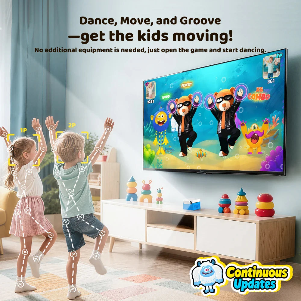 KINHANK MotionX Video Game Console for Kids & Families