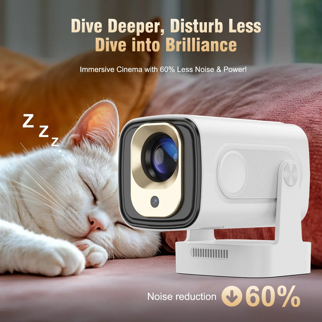 Magcubic Projector HY310 Auto Focus 4K Native 1080P 330ANSI Android11 5W Speaker Air Mouse Voice Assistant Upgrated HY300