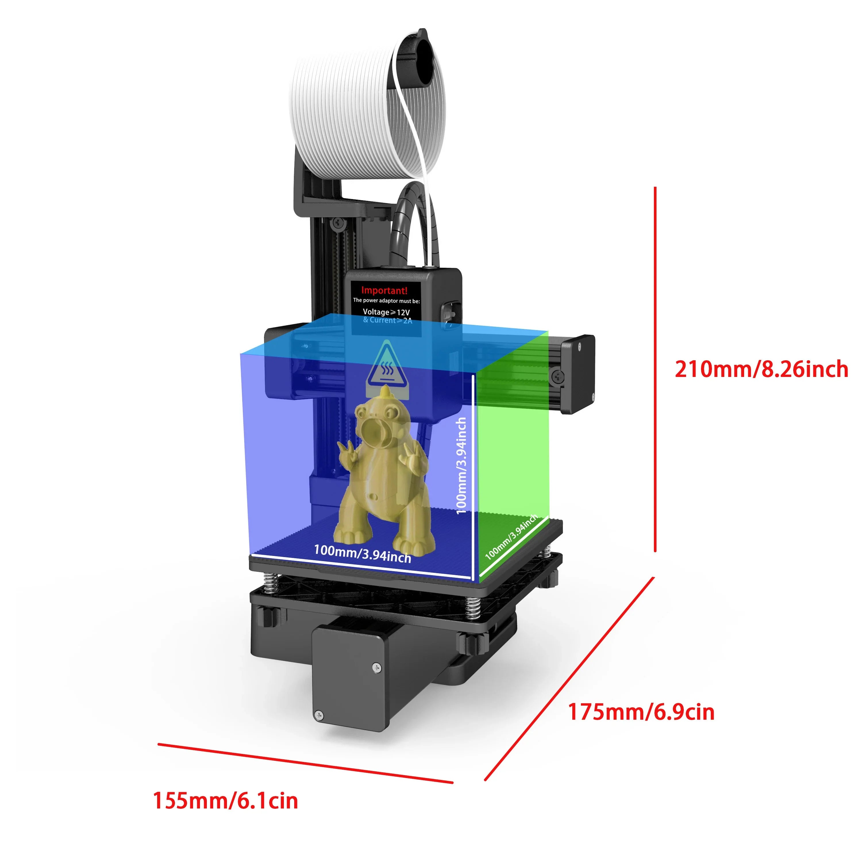 EasyThreed 3D Printer PLA TPU 1.75mm Filament