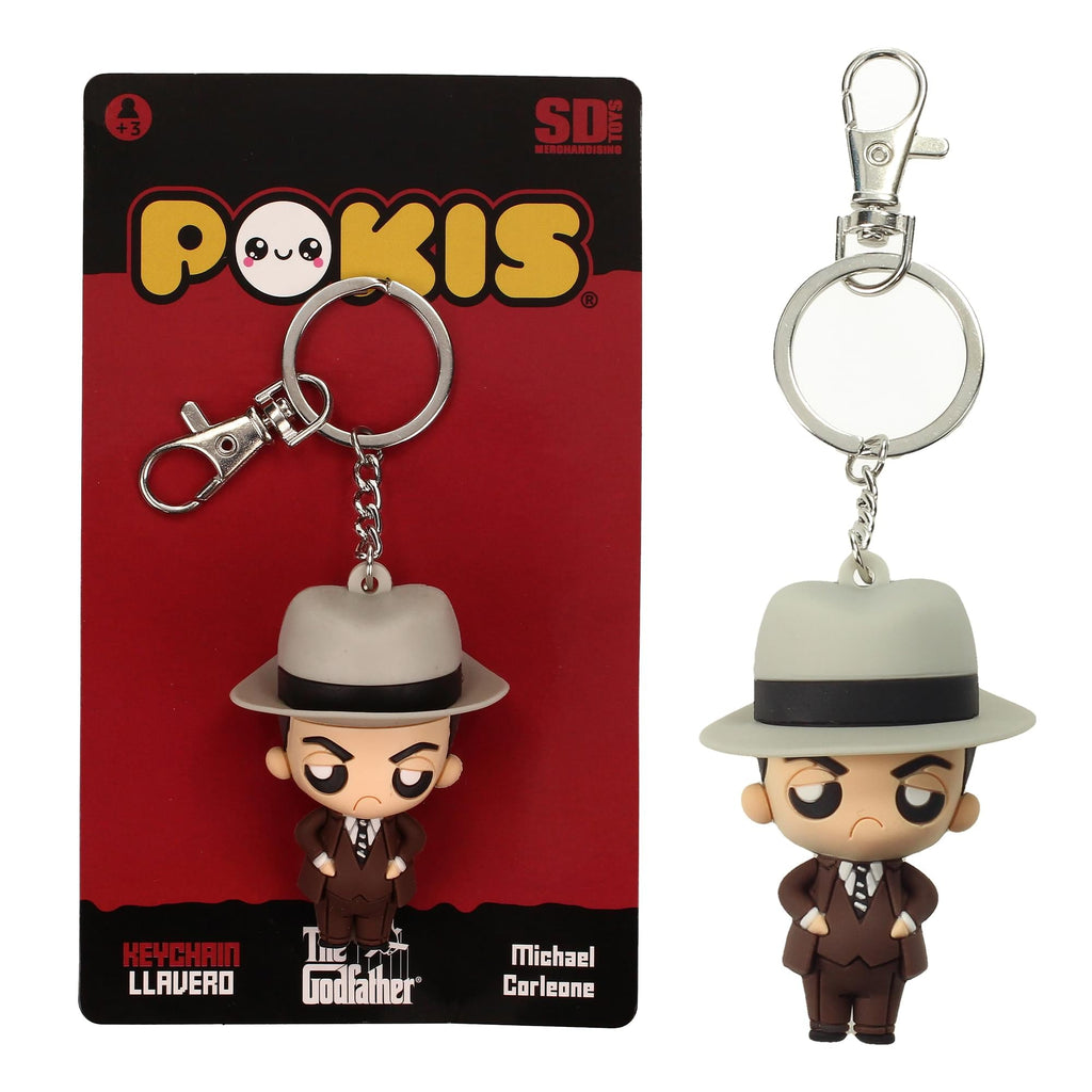 The Godfather Michael Corleone 2.5-Inch Mini Figure Keychains | Set Of 12