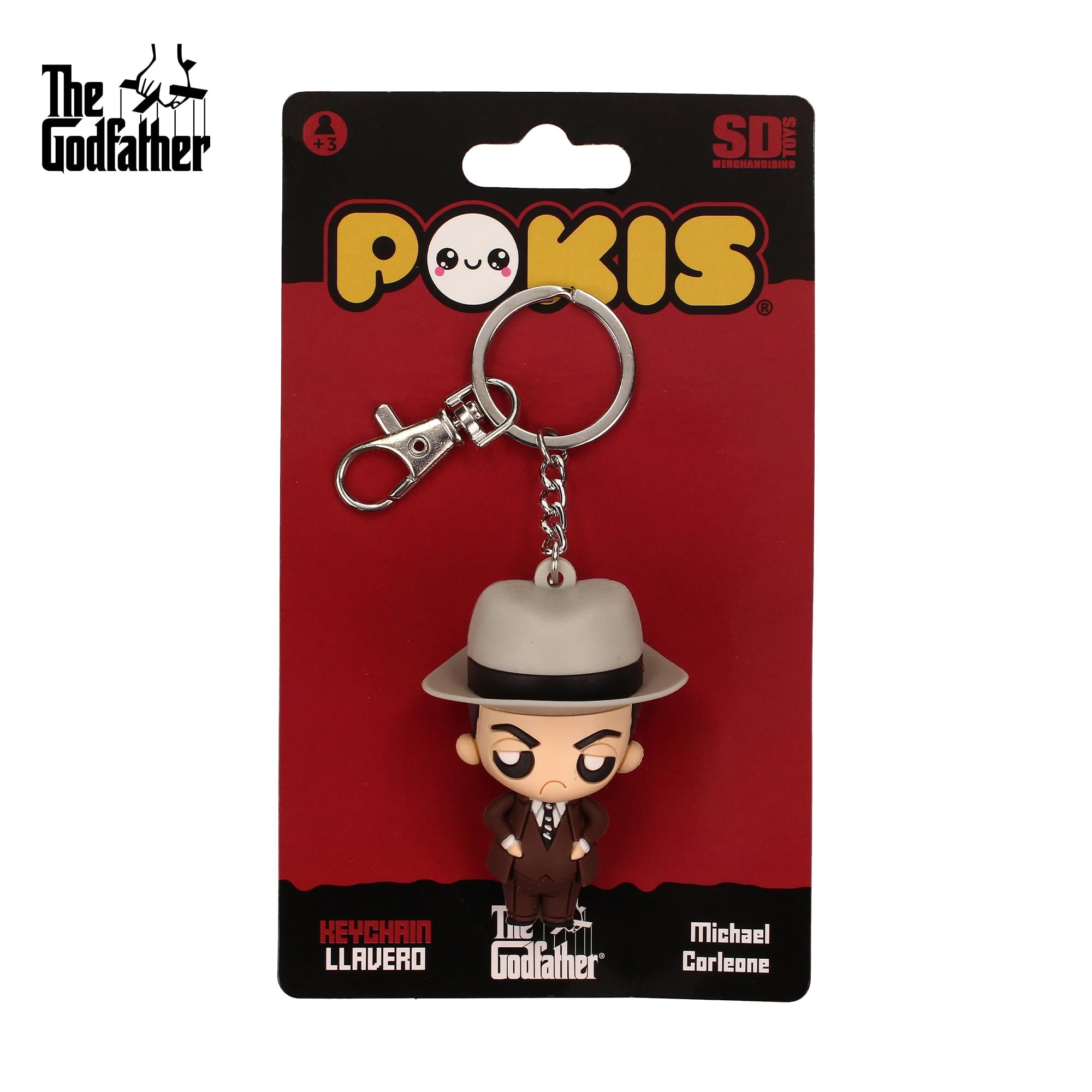 The Godfather Michael Corleone 2.5-Inch Mini Figure Keychains | Set Of 12