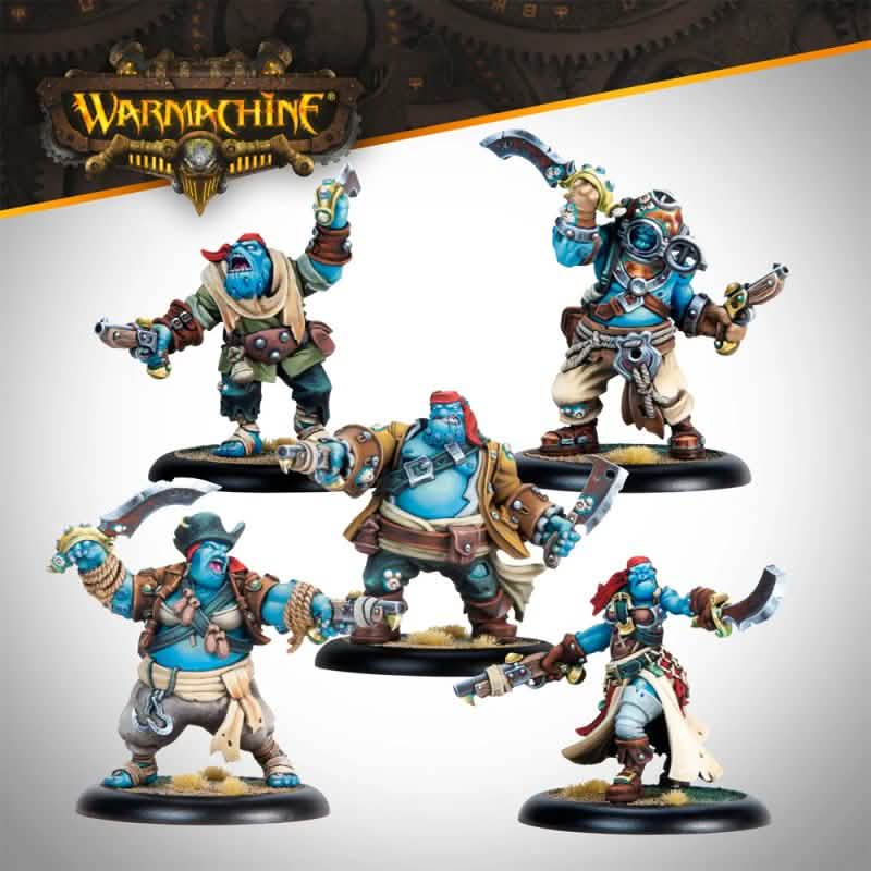Warmachine: Southern Kriels Brineblood Marauders Core Expansion