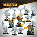 Warmachine: Southherd Kriels Fire tongue Warriors Command Cadre Set