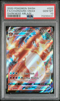 FA/CHARIZARD VMAX DARKNESS ABLAZE 2020 POKEMON SWORD & SHIELD DARKNESS ABLAZE PSA GEM MT 10