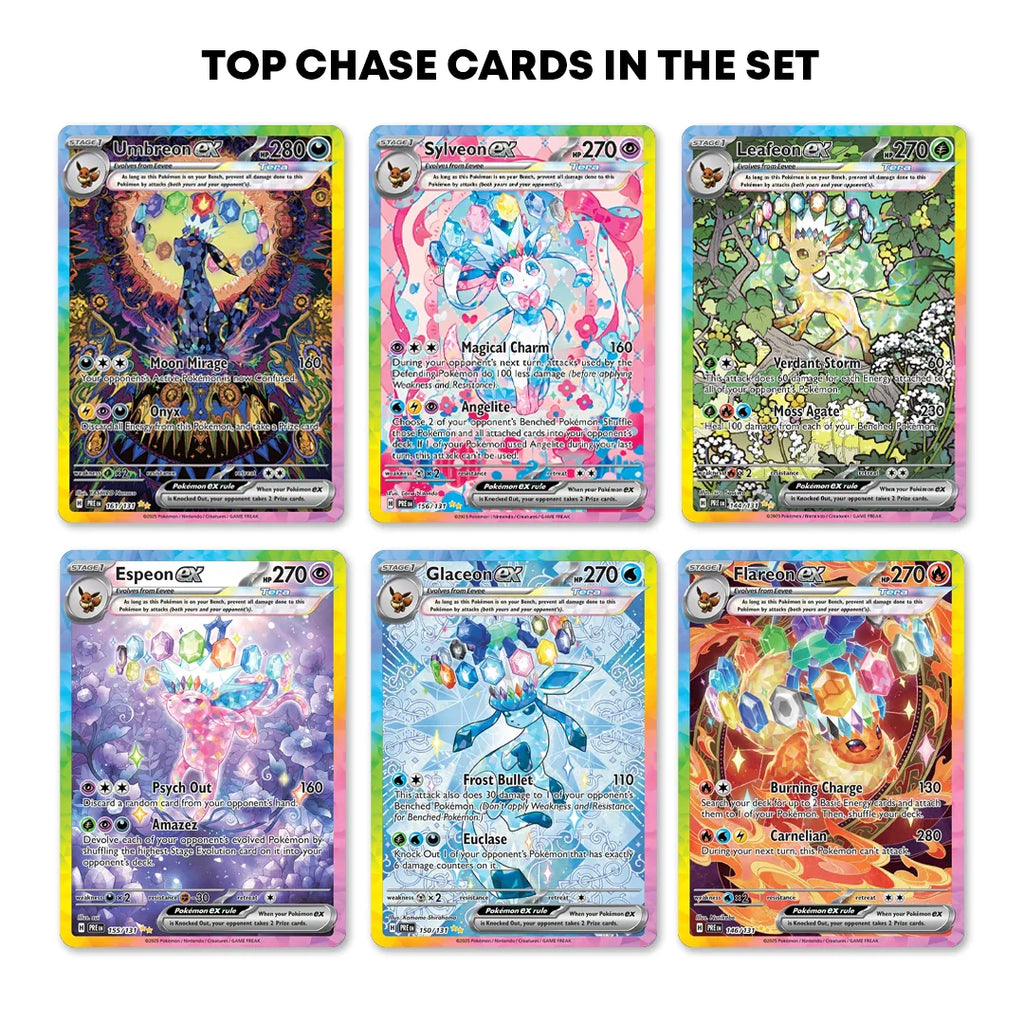 Prismatic Evolutions Super Premium Collection Box and Golden Ticket