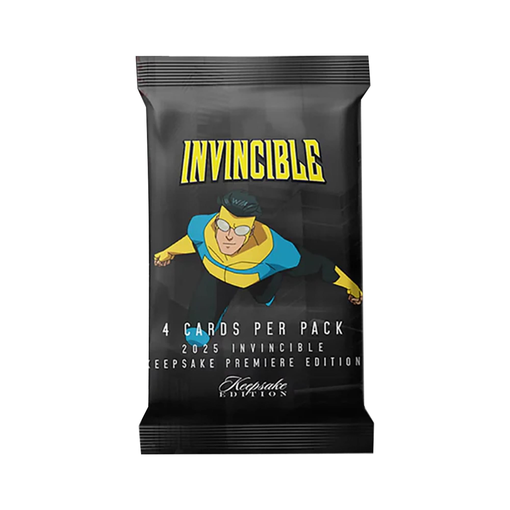 Invincible 2025 Season 1 Keepsake Premiere Trading Card Hobby Box | 16 Packs